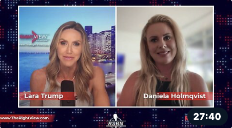 The Right View with Lara Trump & Daniela Holmqvist – 11/9/2023